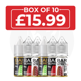 Bar Series 10ml Nic Salt Vape Juice - Box of 10